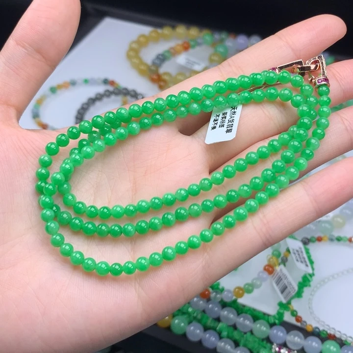 毛衣链未镶嵌翡翠