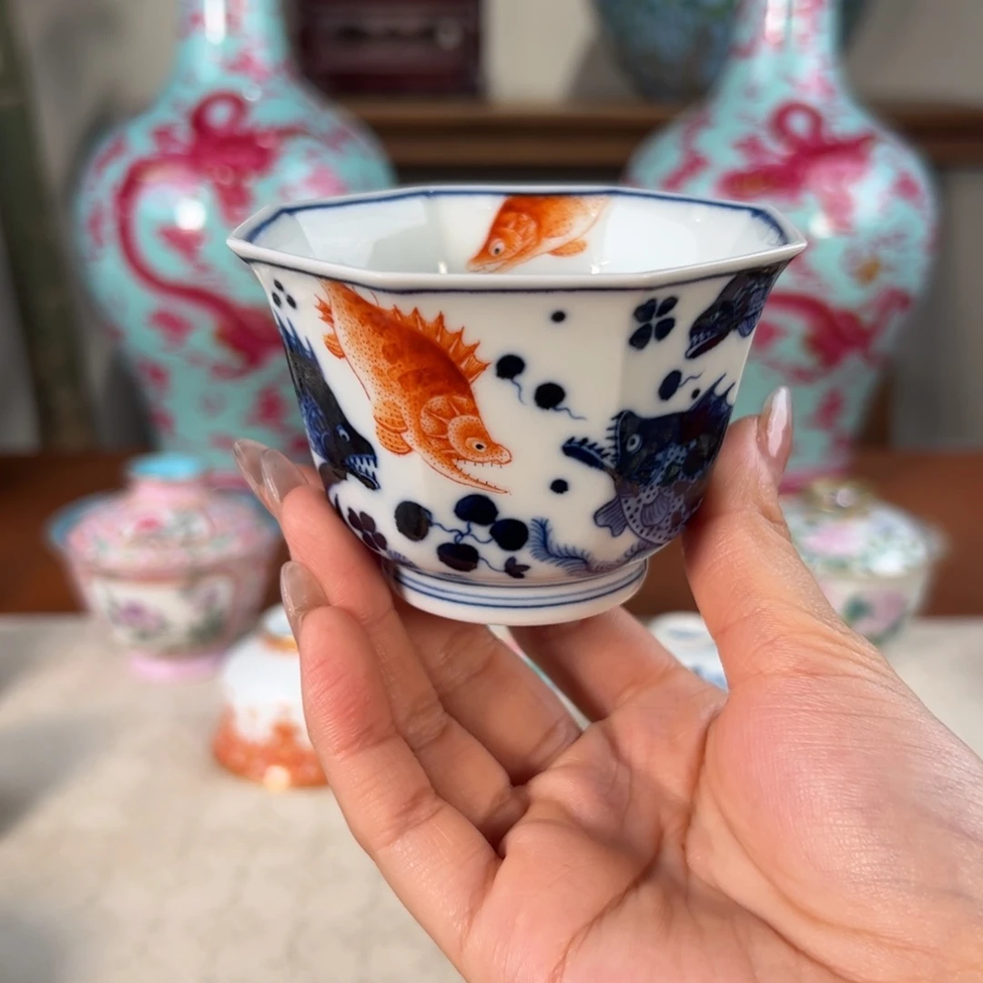 纯手工手绘 高端茶器