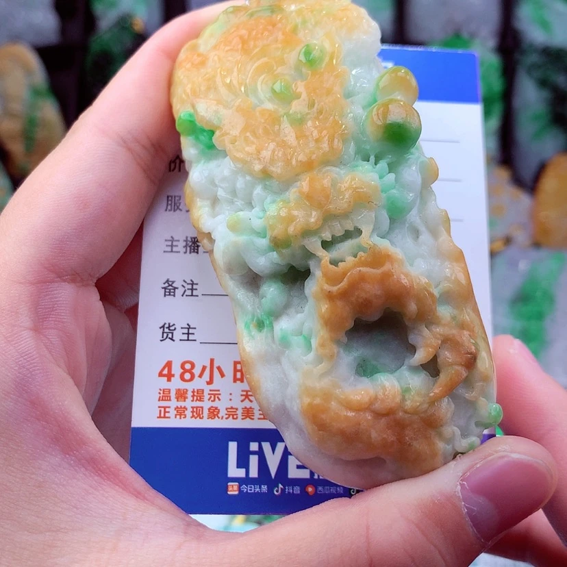 【闪购商品】翡翠颈饰未镶嵌挂件