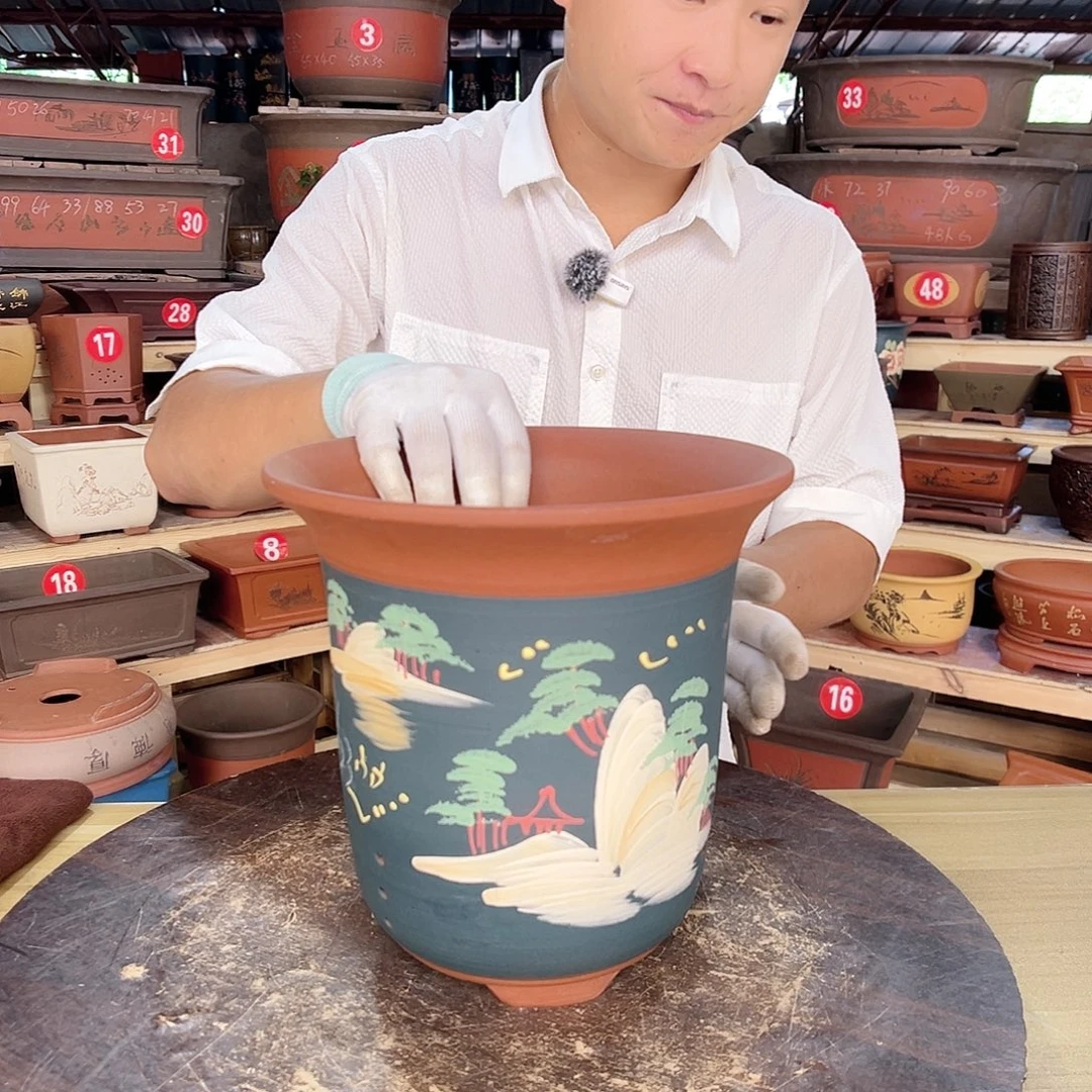 紫砂花盆工厂直发