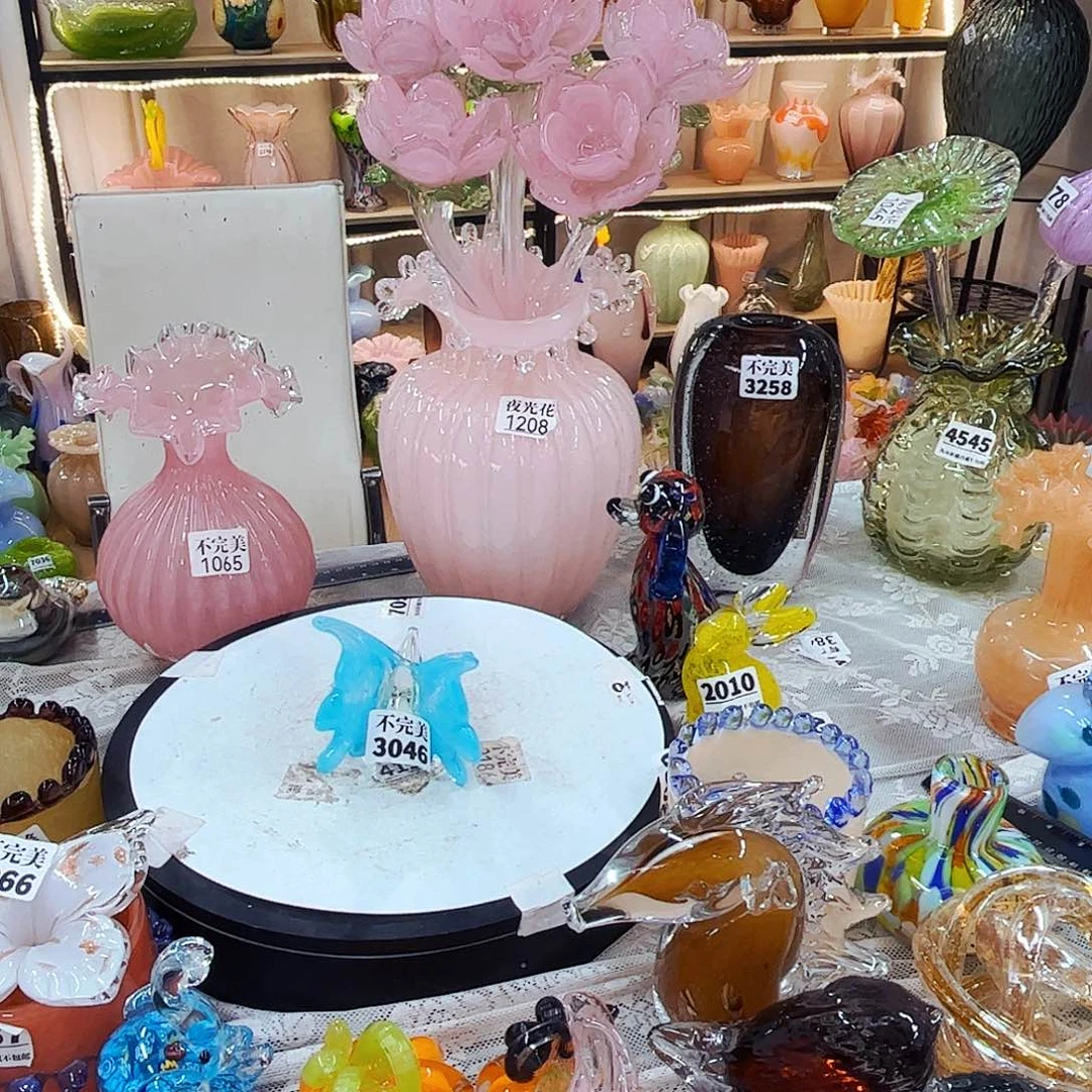 3046蝴蝶 家悦琉璃工艺品不完美