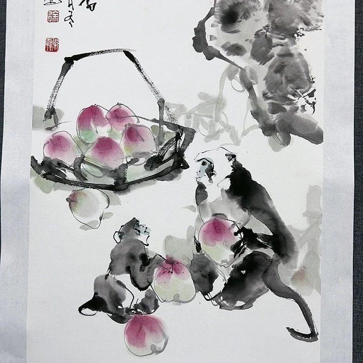 国画书画作品多次