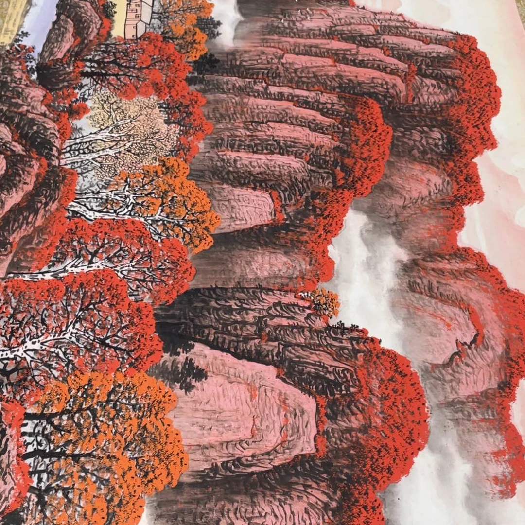 国画老师手绘作品w