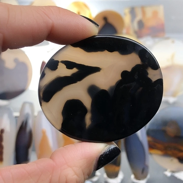 查罗石未镶嵌珠宝半成品136