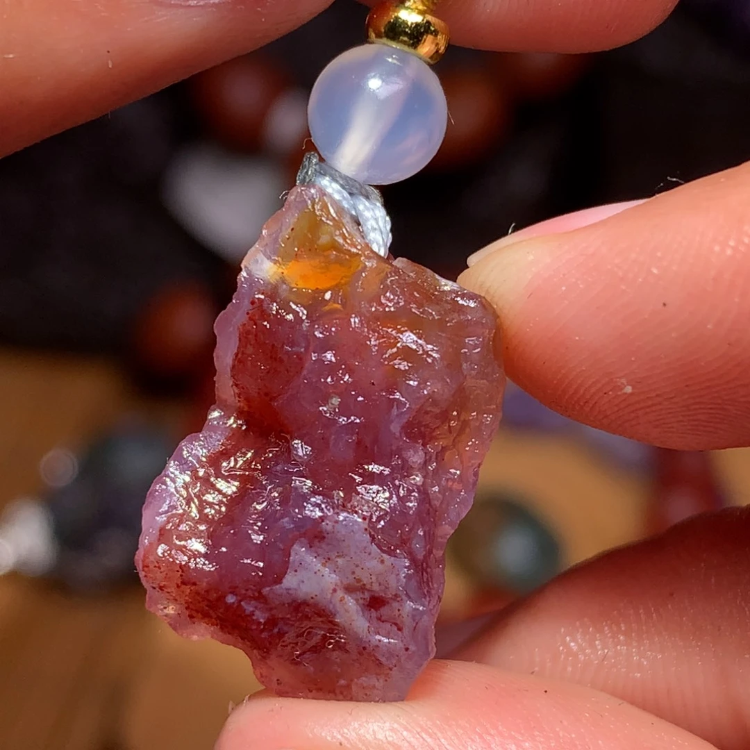 未镶嵌玛瑙/玉髓珠宝半成品