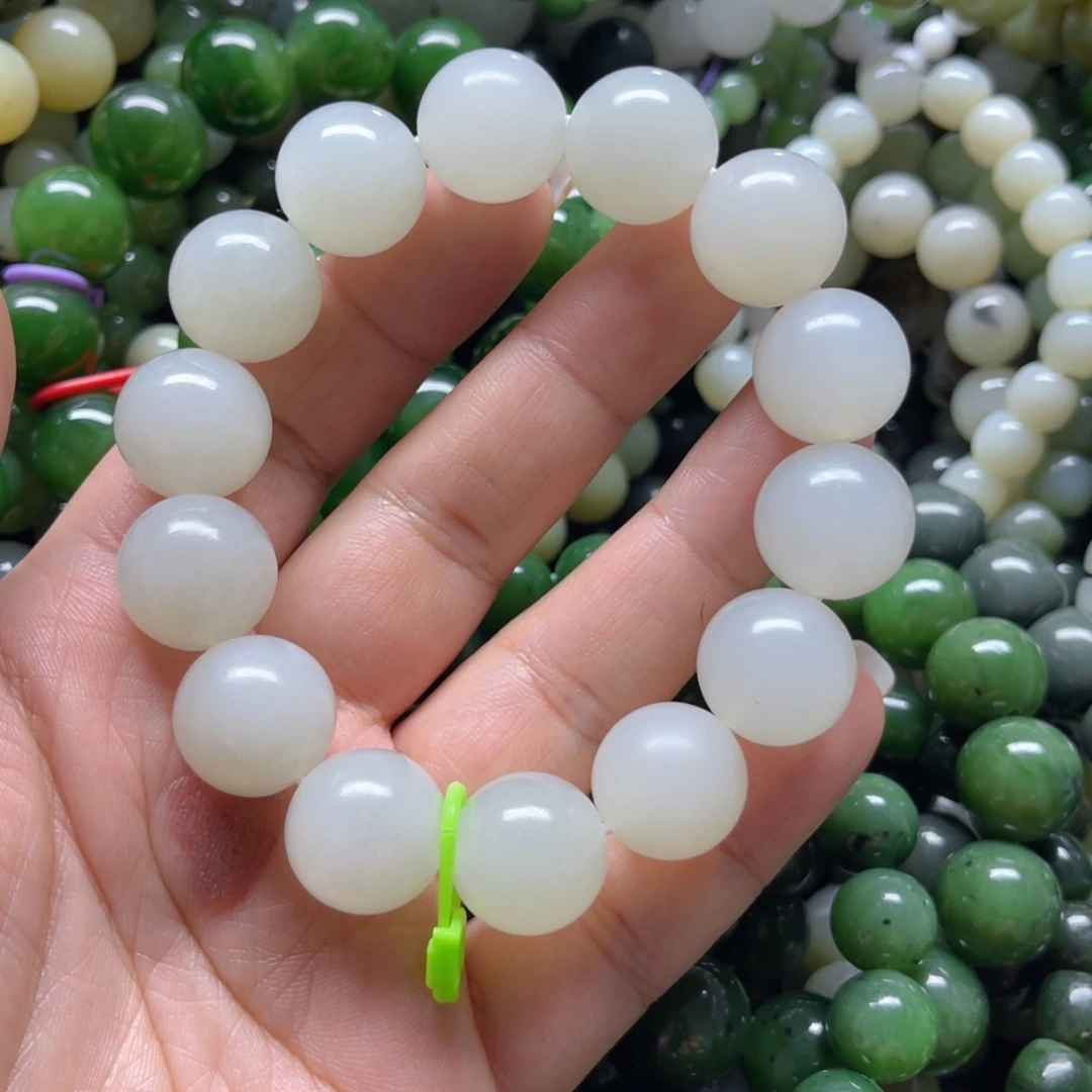 和田玉手链未镶嵌