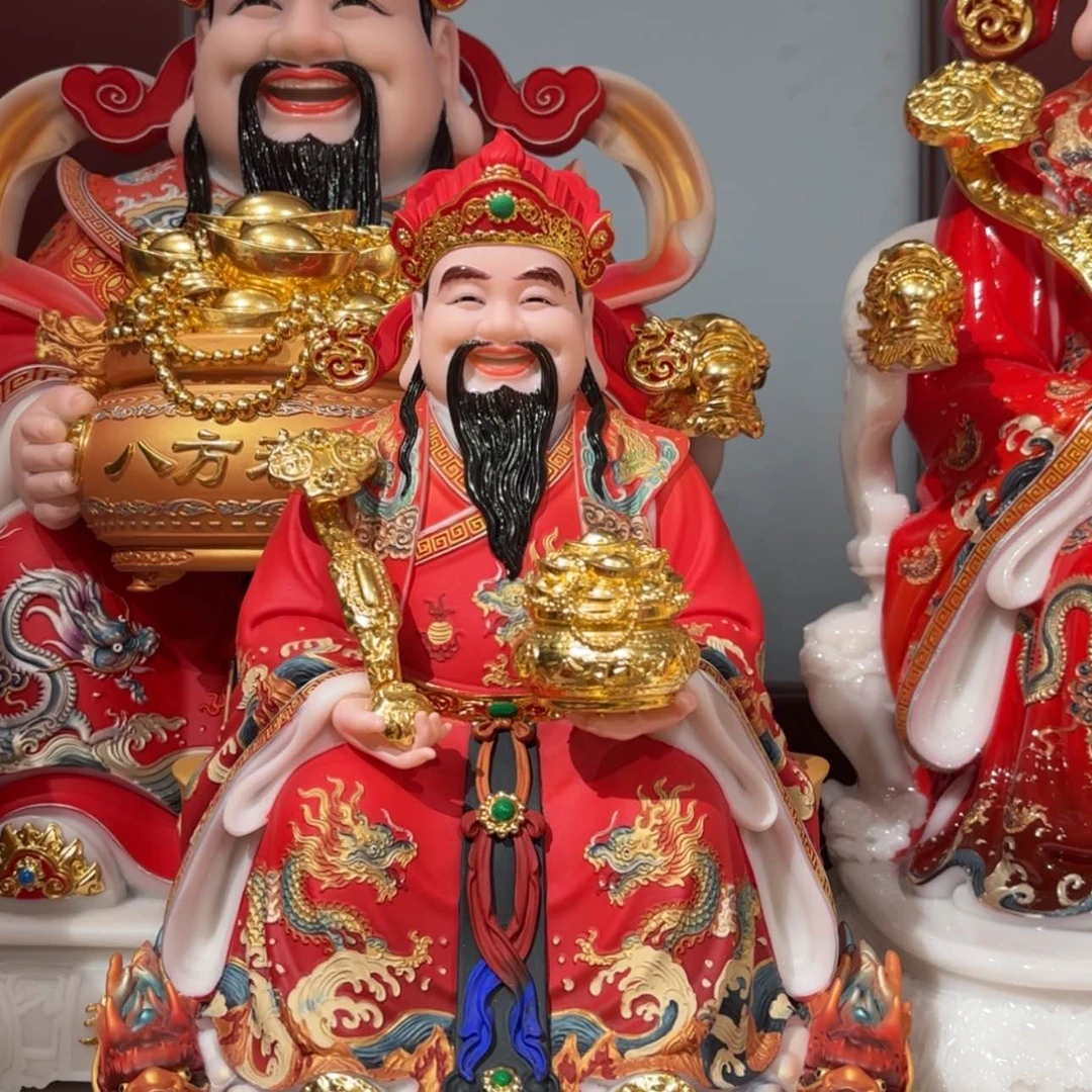 【闪购商品】石材财神16寸