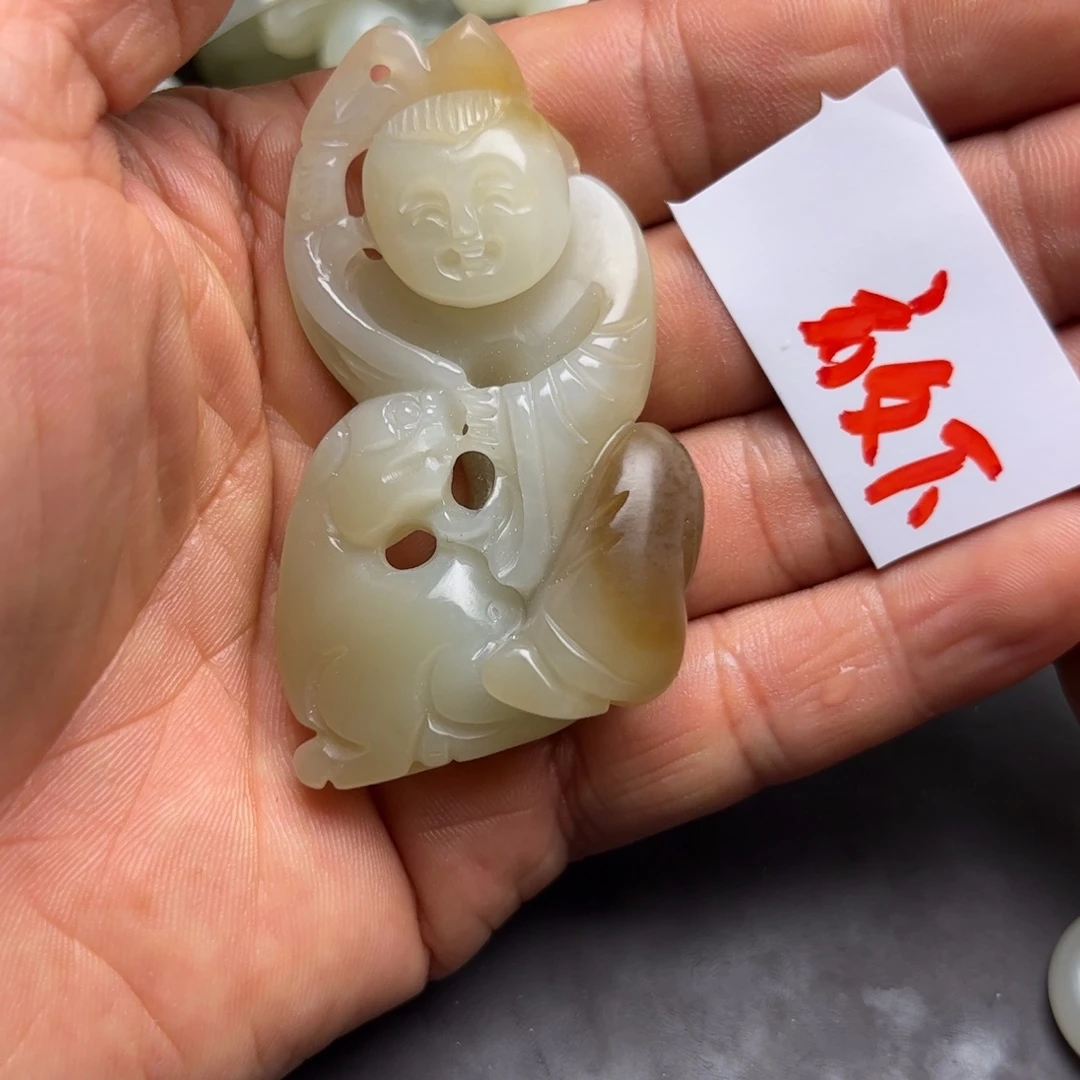 未镶嵌和田玉挂件