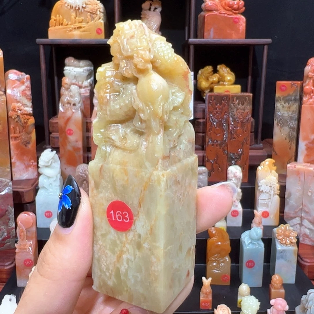 昌化石印石手工制作