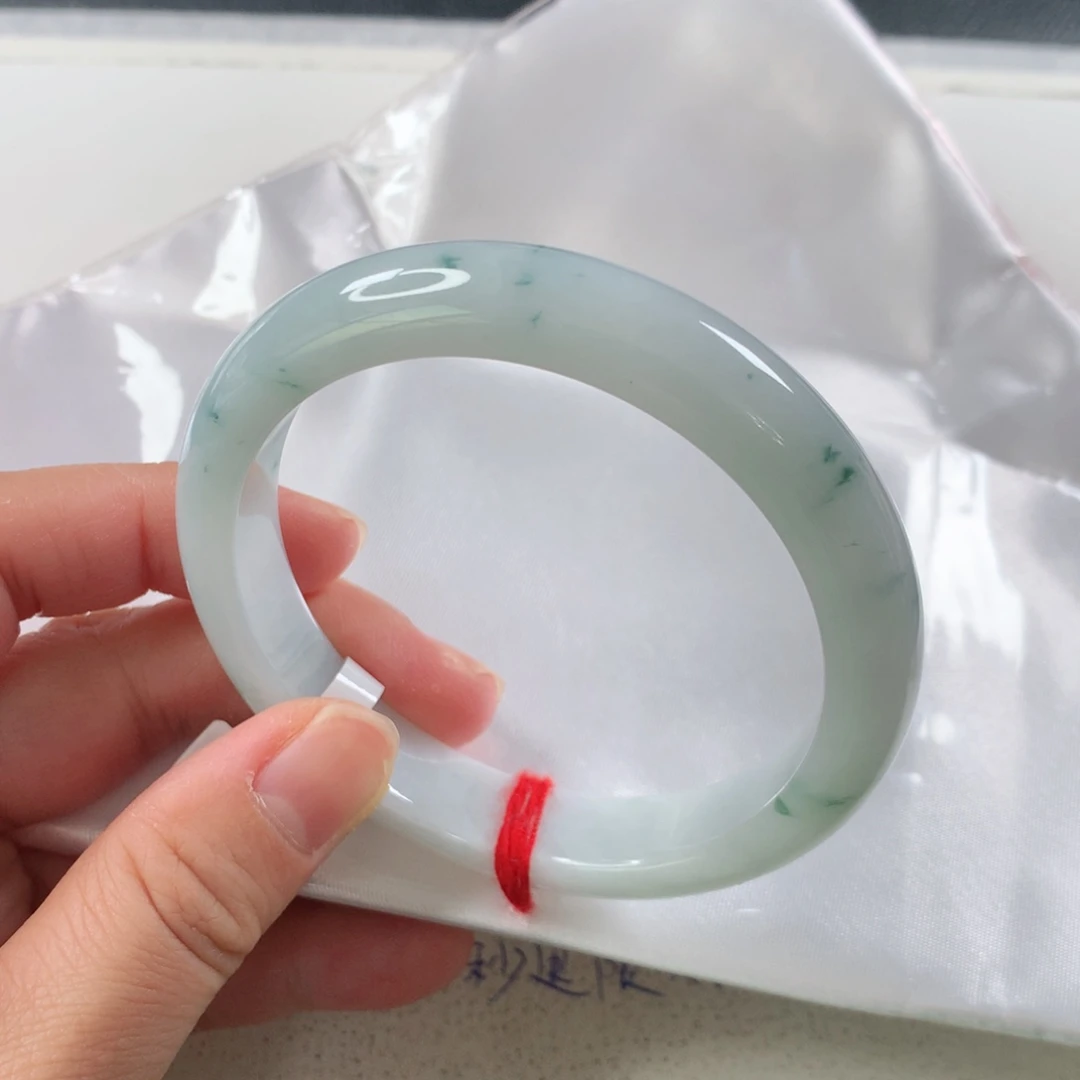 未镶嵌手镯翡翠 正圈飘花②①③