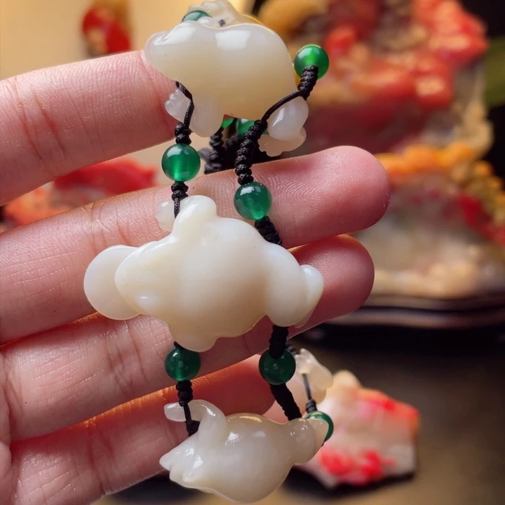 寿山石结晶地芙蓉