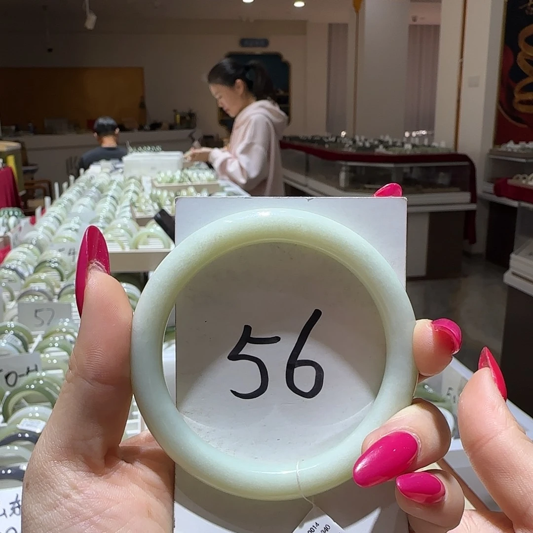 和田玉未镶嵌手镯883