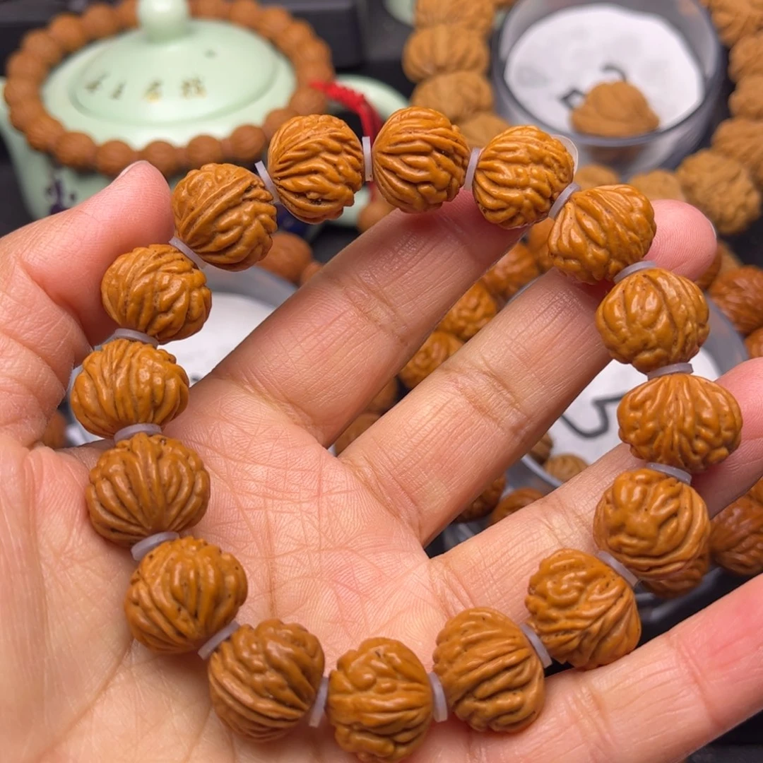 桃核吊坠龙纹桃核