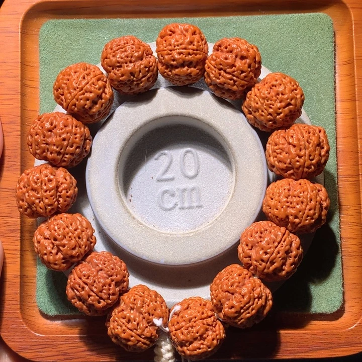 手串金刚菩提22+定制款梁梅花