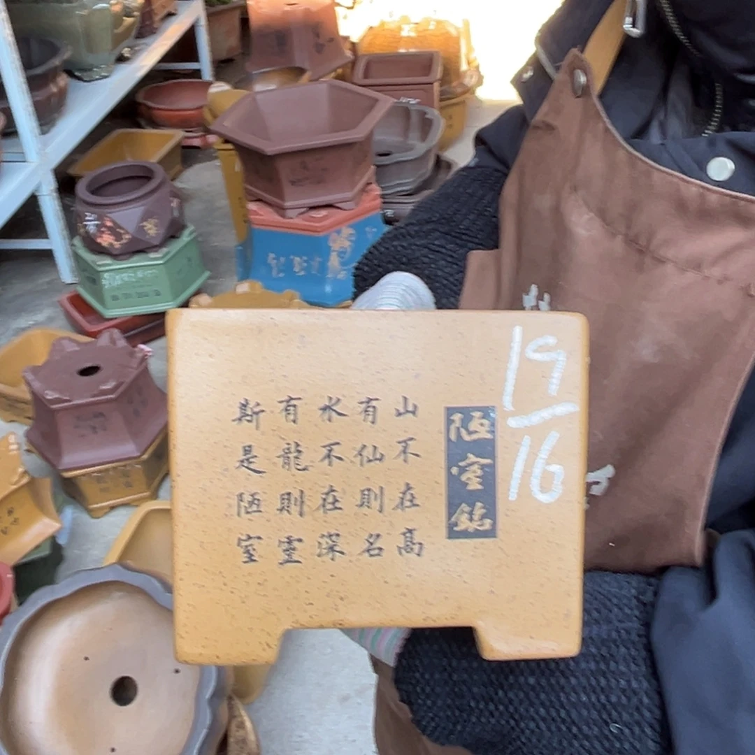 紫砂花盆盆景艺术