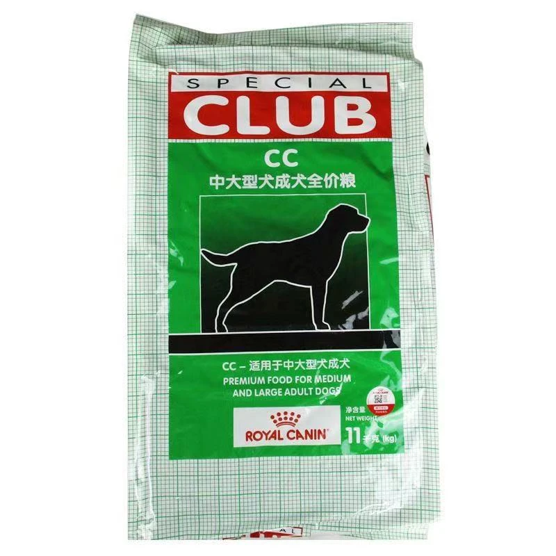 皇家狗粮CC优选中大型成犬全价粮11kg全犬种通用宠物主粮泰迪金毛