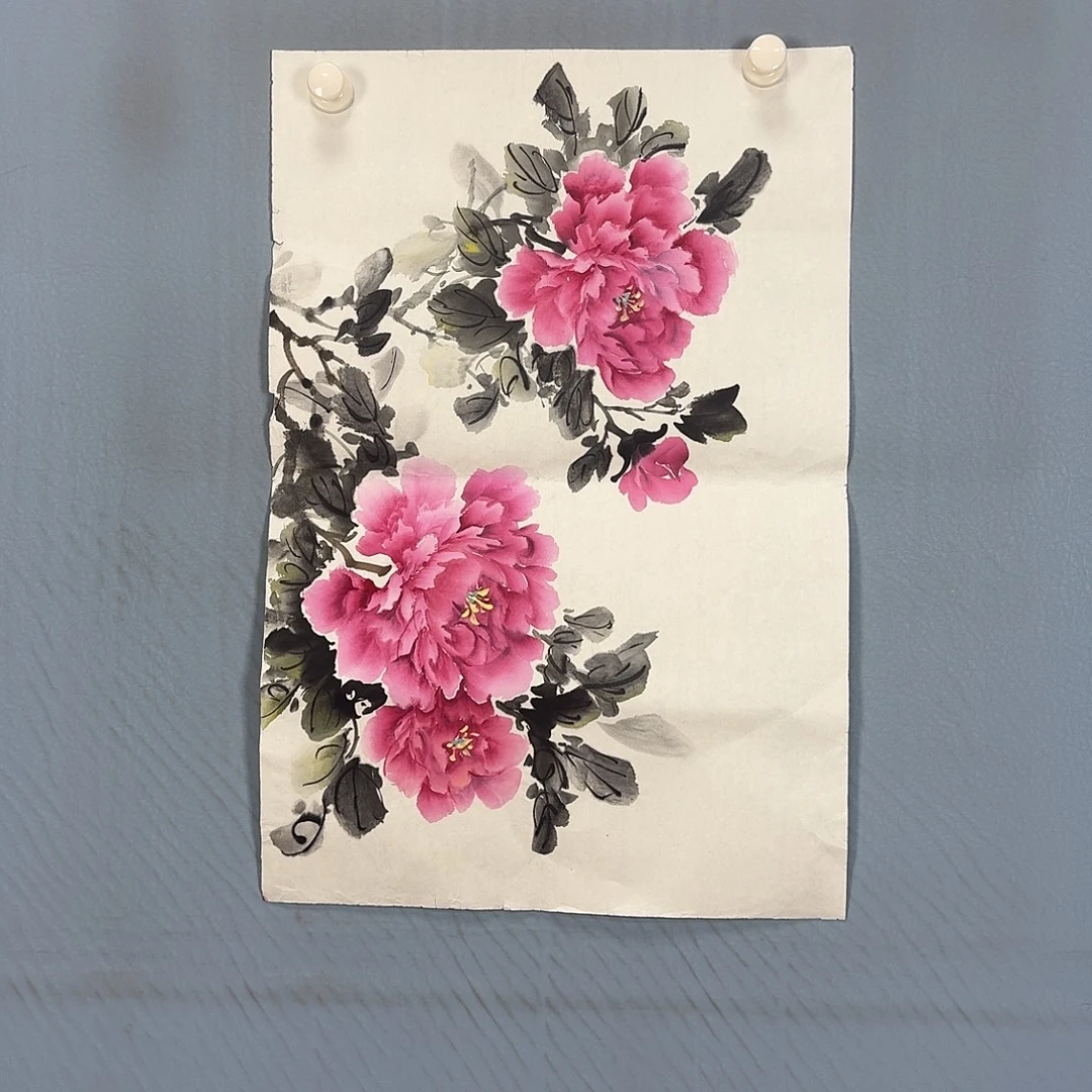 国画134 牡丹仙子好可爱