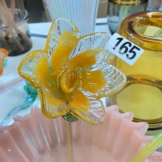 琉璃琉璃橙色百合花