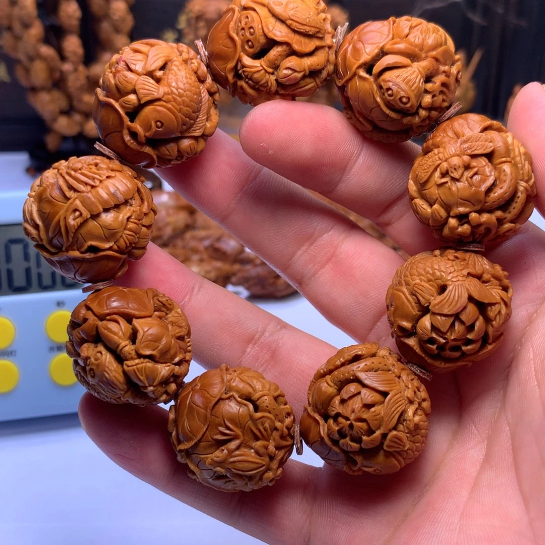 【闪购商品】其他橄榄核特*云龙核雕