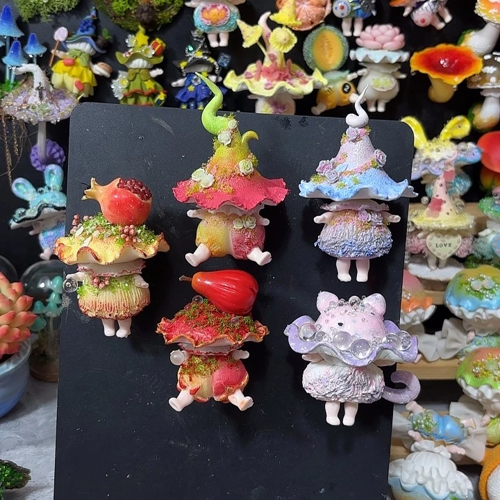 树脂一物一拍五个精灵