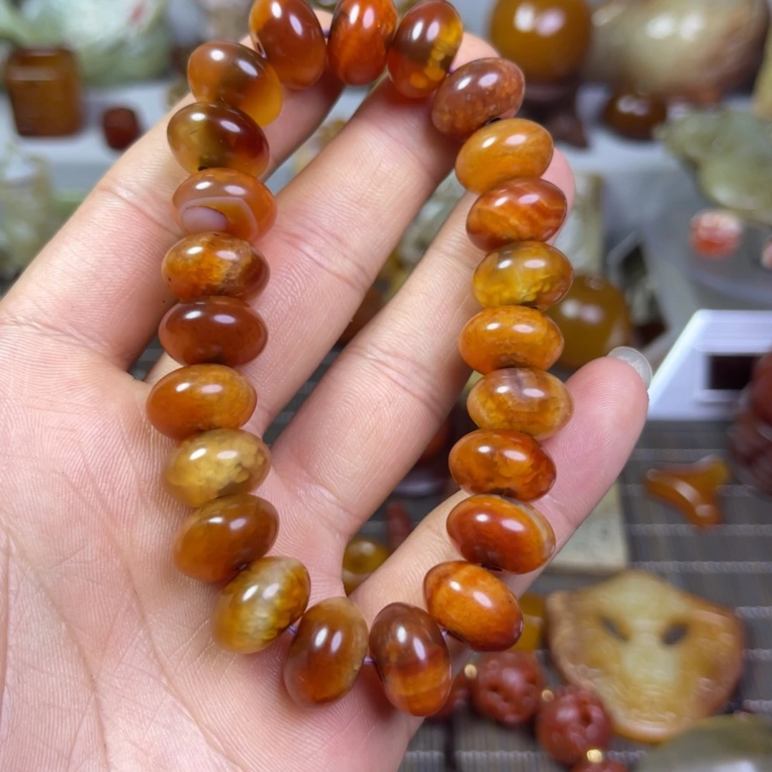 云***玛瑙/玉髓未镶嵌颈饰