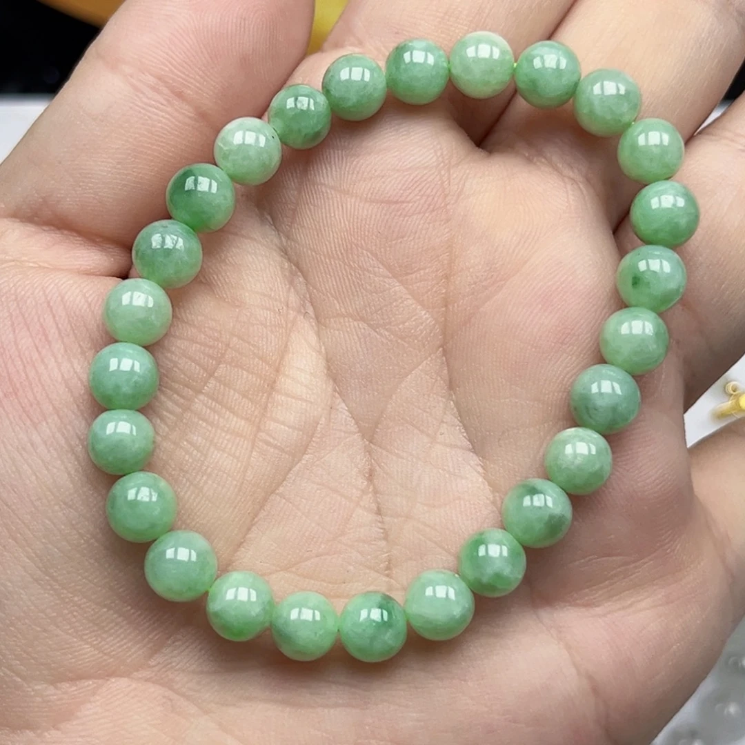 翡翠未镶嵌手链天然翡翠a货