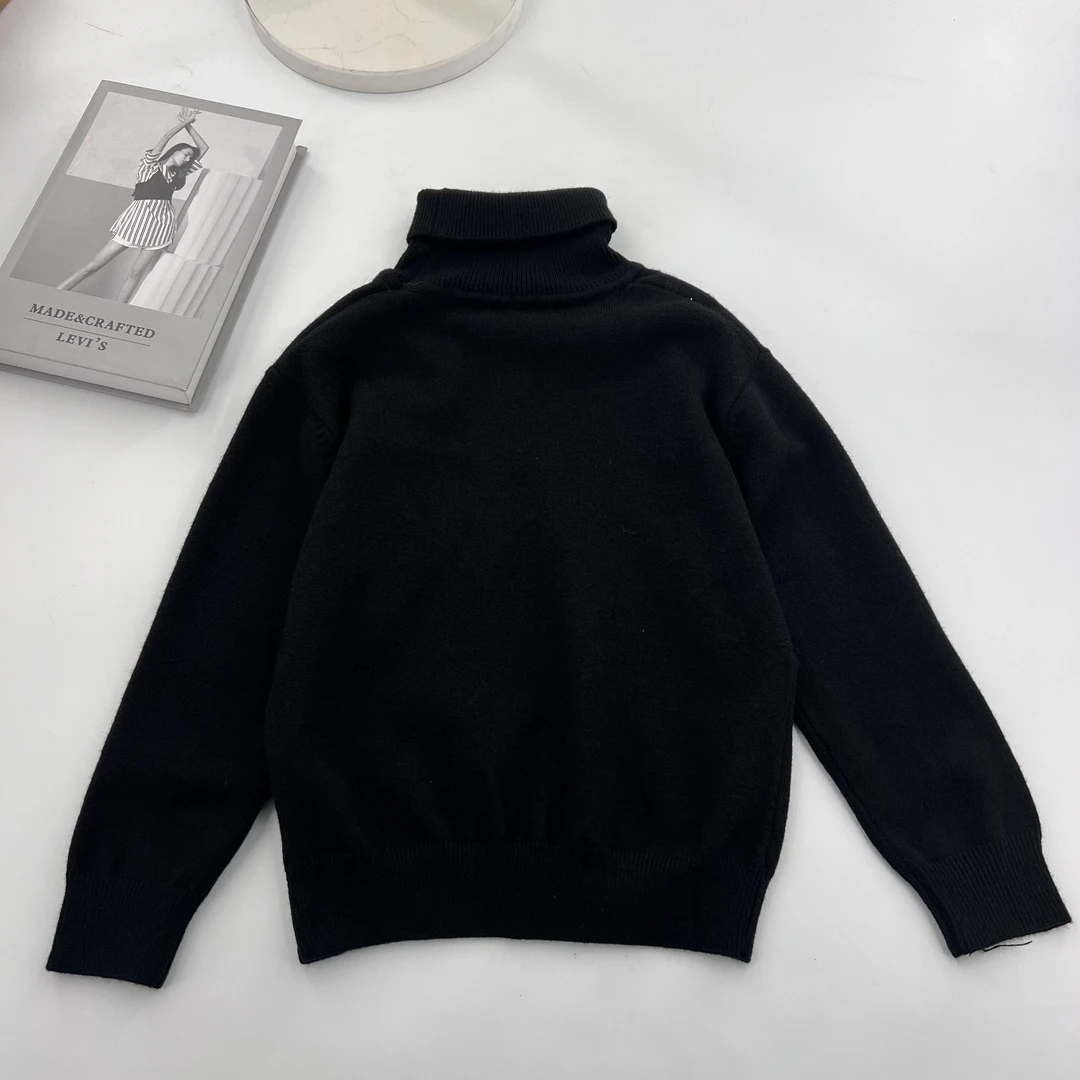 68270高端潮流时尚百搭(黑色)休闲童装时尚毛衣黑色B17-4-1