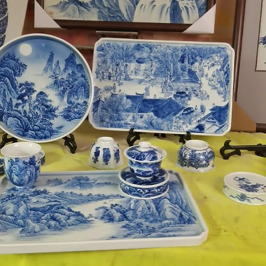 景德镇釉下彩手绘瓷！