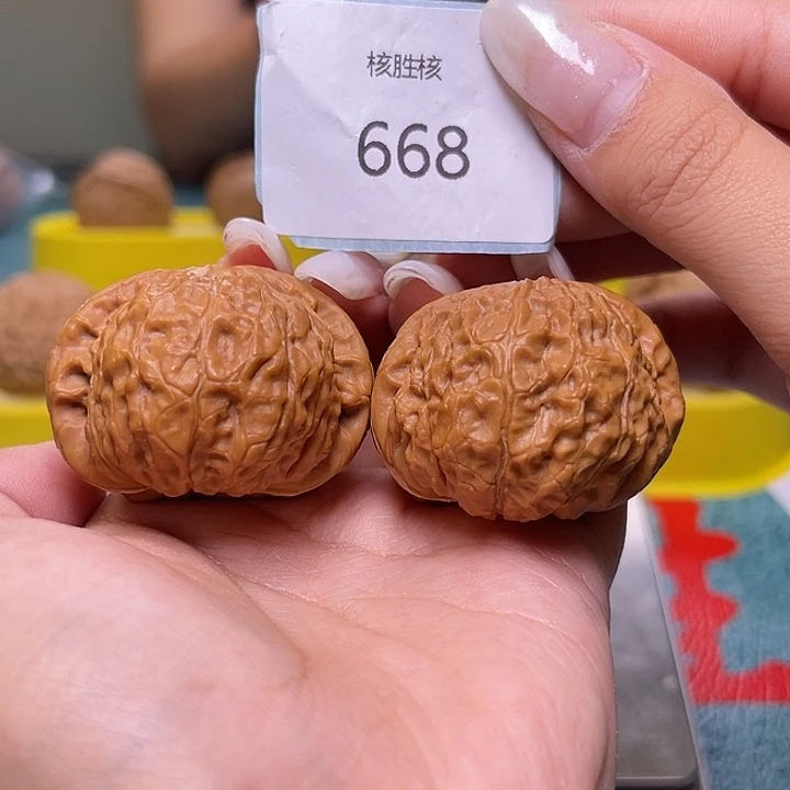 文玩核桃把件南瓜墩39.668