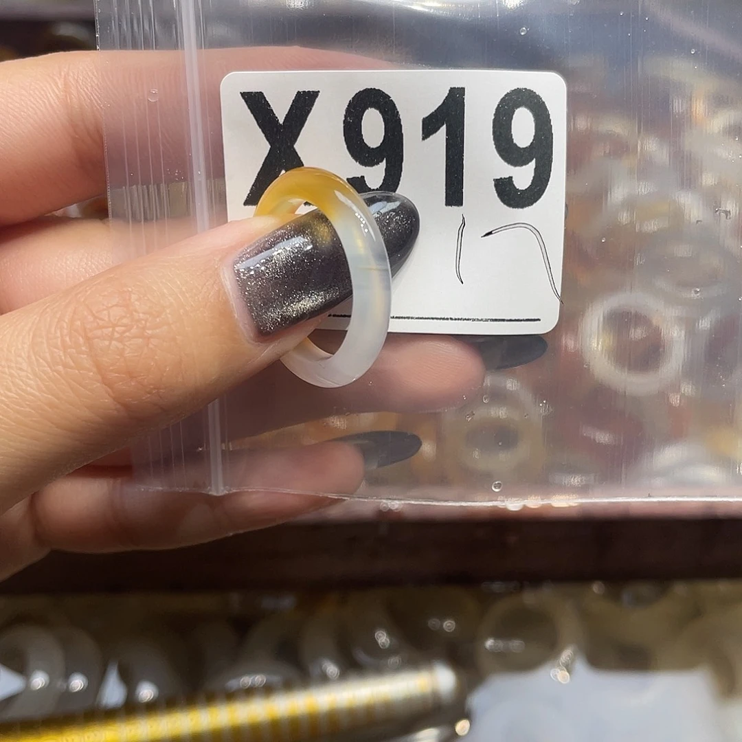 玛瑙/玉髓未镶嵌戒指919