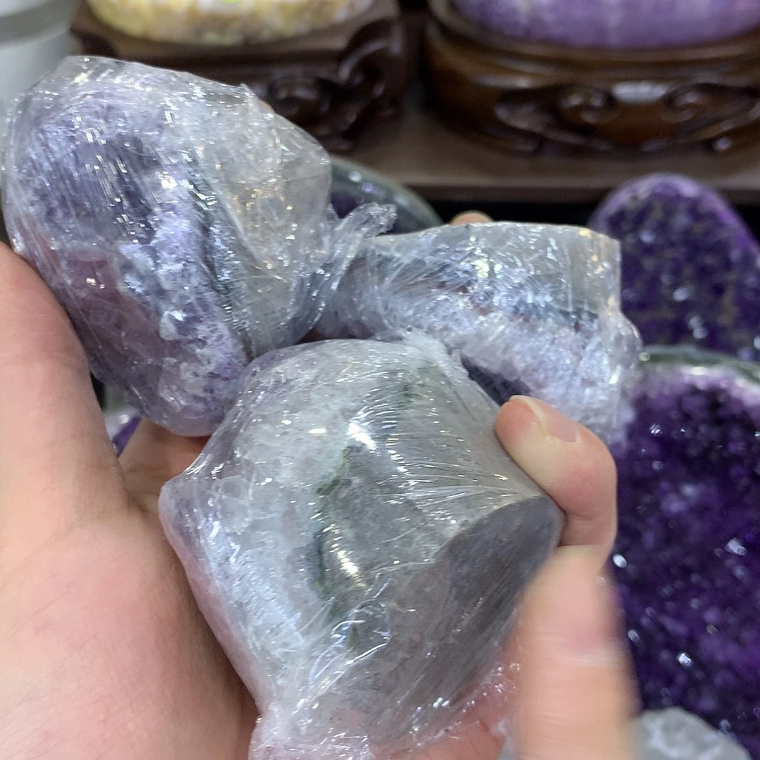 紫晶珠宝半成品未镶嵌盲盒