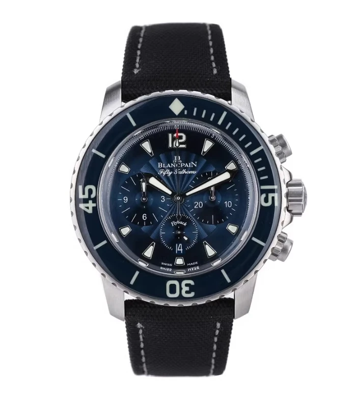 99新 宝珀 五十噚系列自动男表5085FB-1140-52B表径45