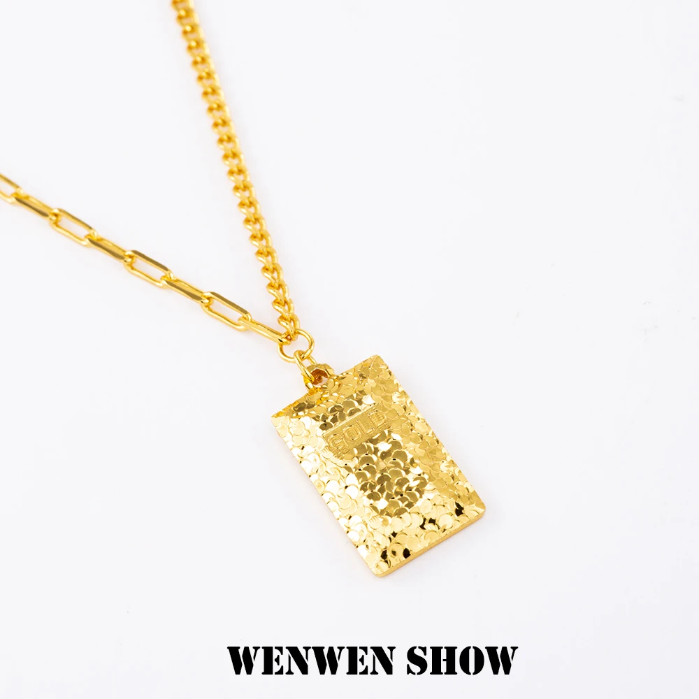 铜合金吊坠 点点繁星吊坠小众潮流经典金色精致