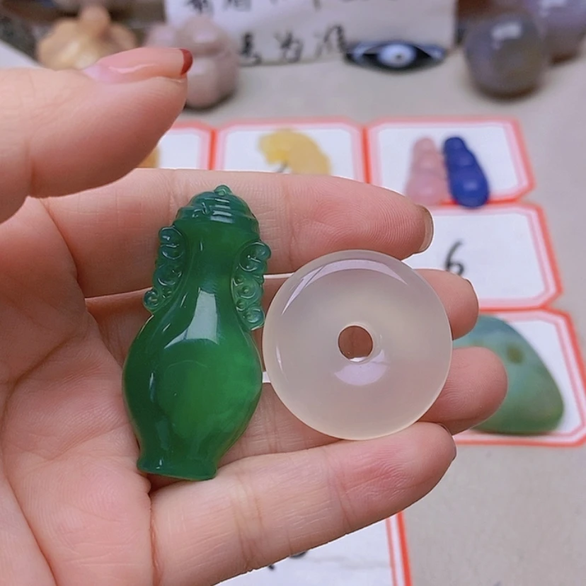 【闪购商品】未镶嵌玛瑙/玉髓珠宝半成品L*斌