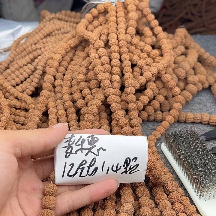 手串金刚菩提麦穗12左右114颗保手持没有钢丝刷