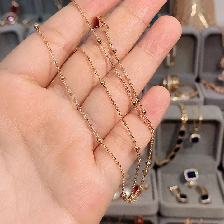 X***y铜合金合金无珠链