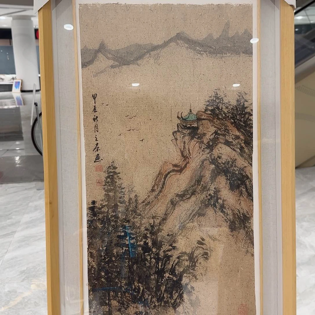 国画艺术家的作品