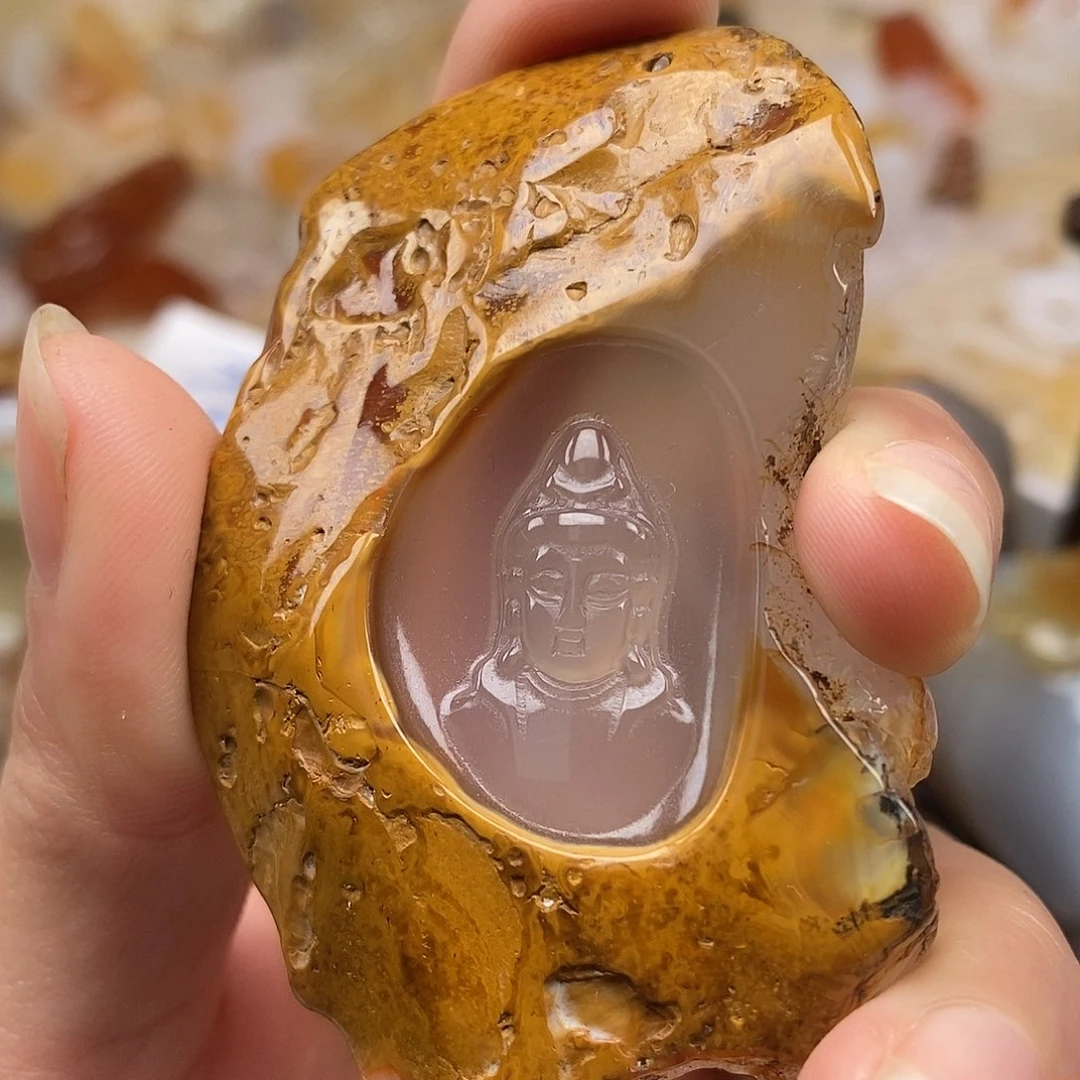 玛瑙/玉髓未镶嵌颈饰