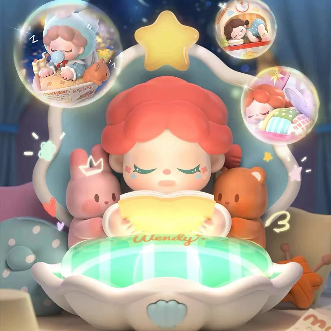 【拆盒】Wendy四代跟着月亮走系列盲盒潮玩手办人偶礼物惊喜摆件