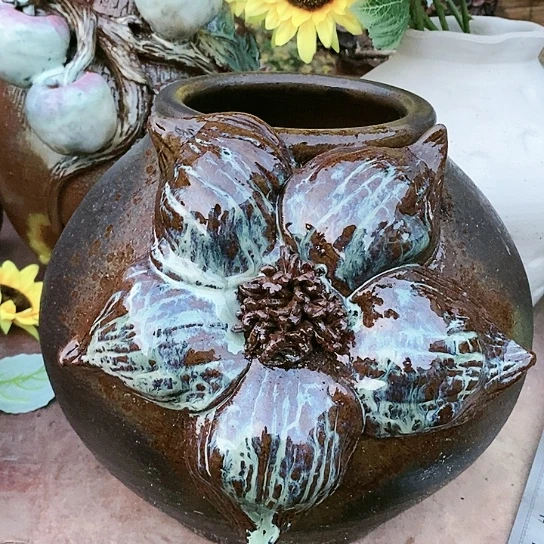 【闪购商品】紫砂花盆15.26无孔无孔