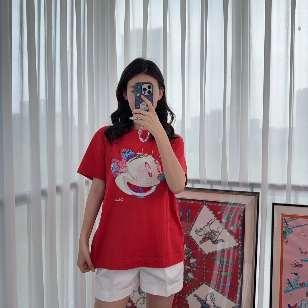 95新 Givenchy/纪梵希 /迪士尼合作款纯棉短袖s码/250326LCC9K05