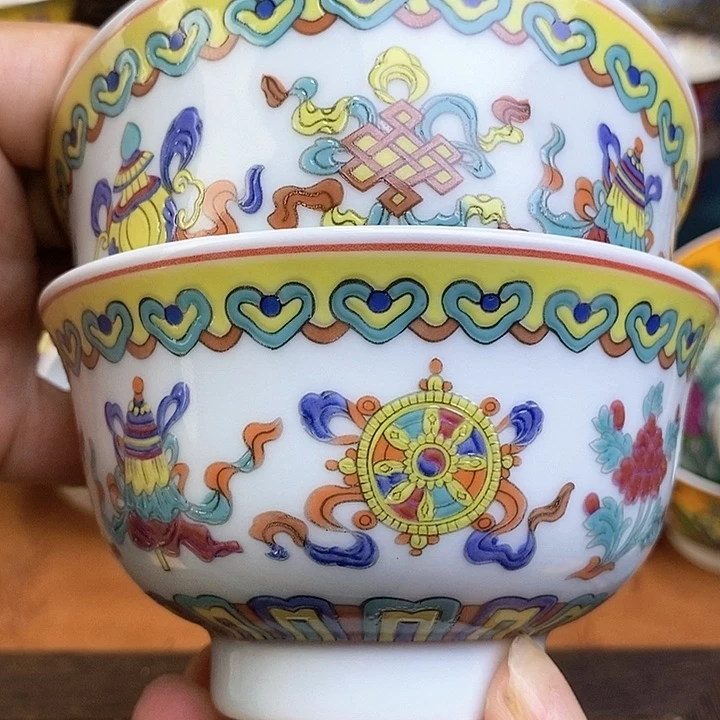 景德镇陶瓷藏式茶碗