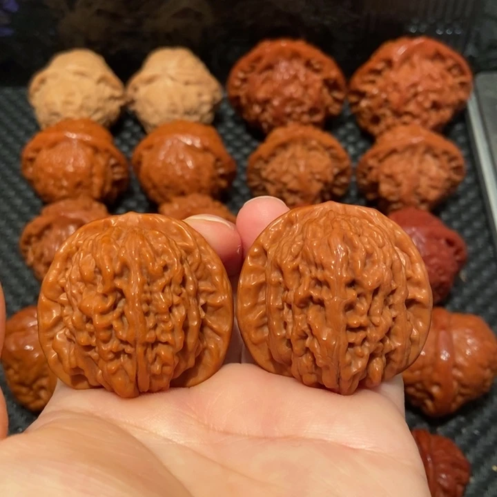 把件文玩核桃40.9尺寸四座楼1703