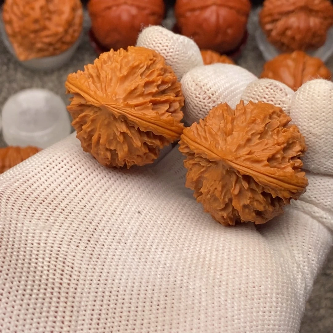 把件文玩核桃荔枝纹