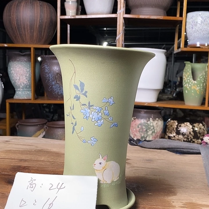 紫砂花盆啦啦啦啦