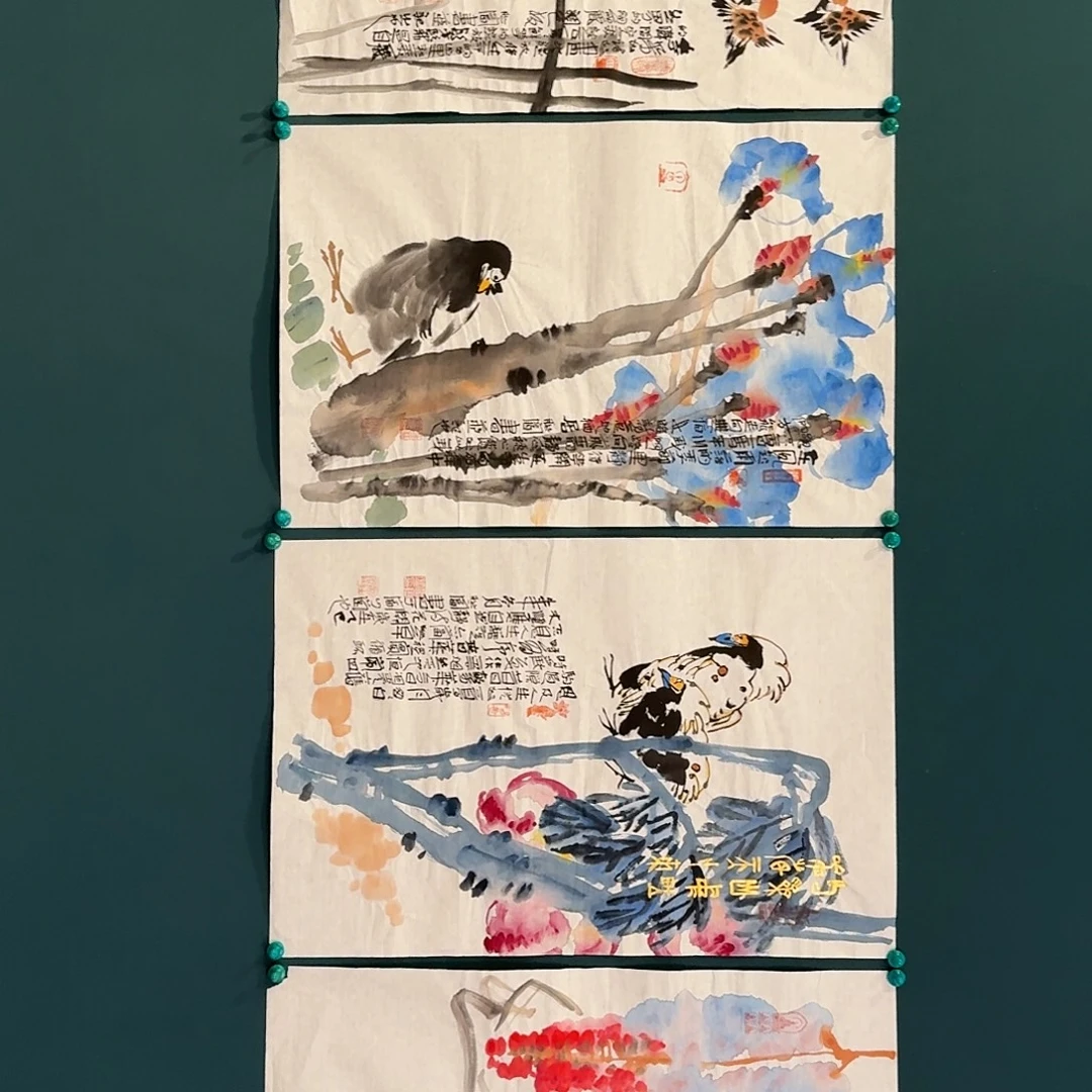 国画邹老师的作品