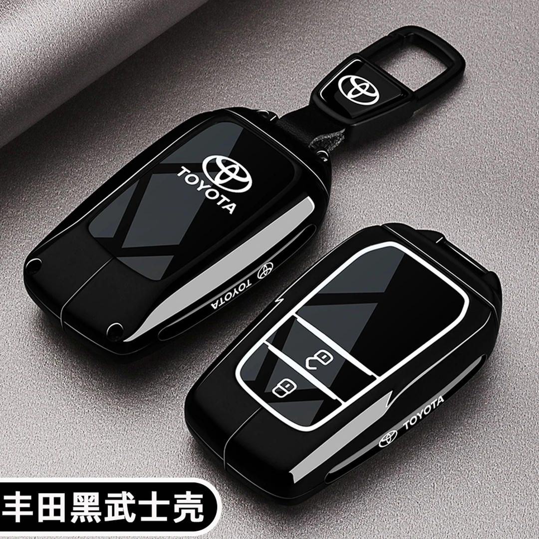 适用2026款锋兰达钥匙套24款雷凌BZ3奕泽CHR威飒车黑武士金属扣壳