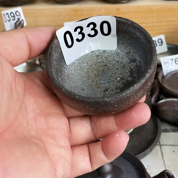 陶杯子柴烧纯手工330