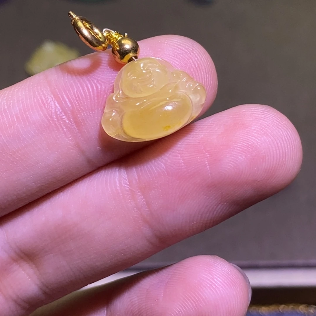 颈饰未镶嵌翡翠吊坠