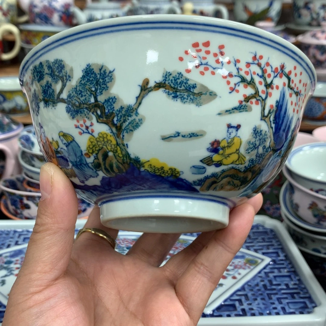 摆件景德镇陶瓷 碗 杯盘 碟 壶 各种…